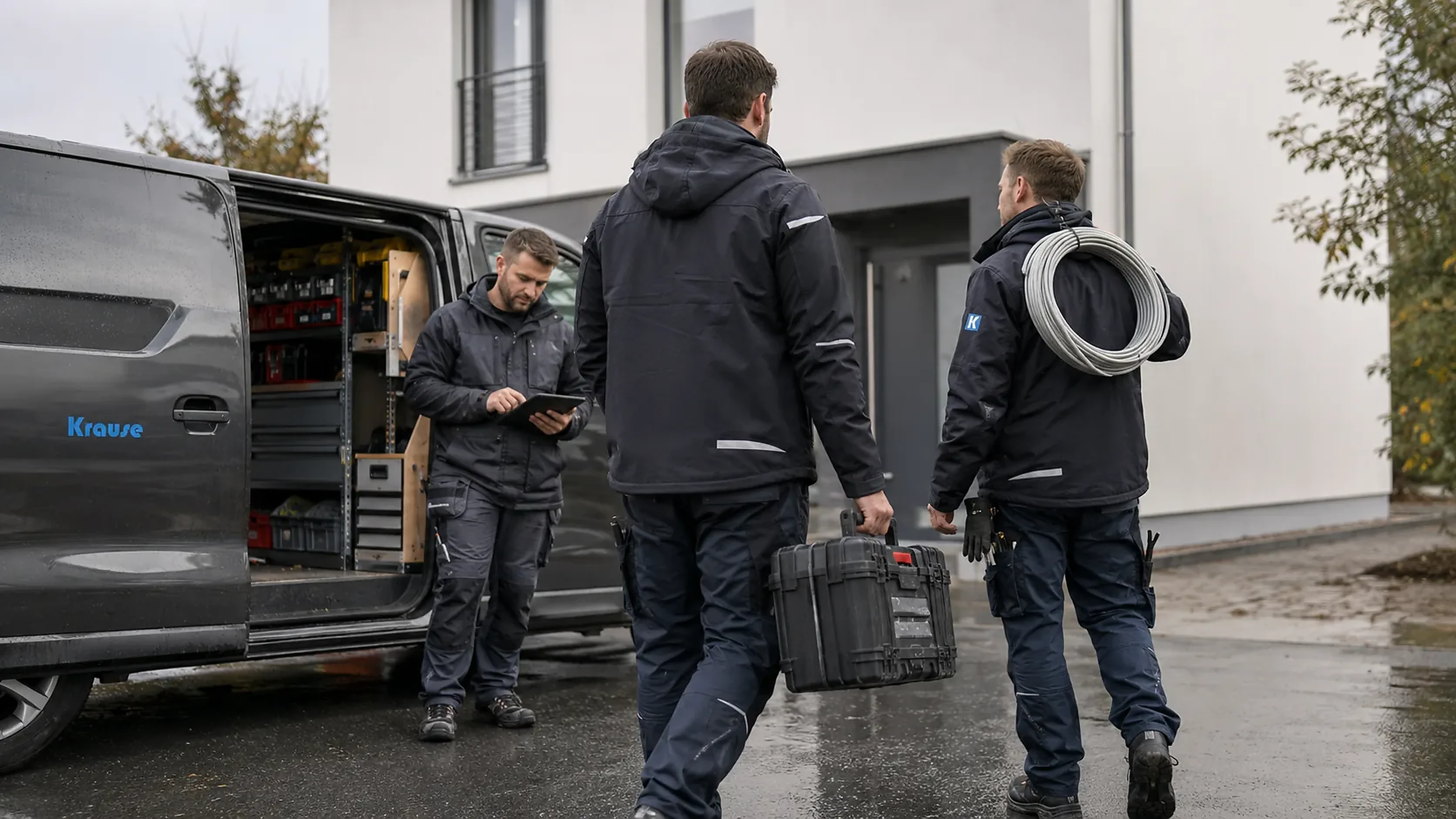 Koordinierter Reparatureinsatz